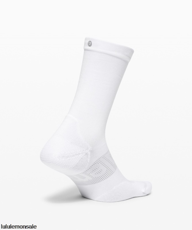 Lululemon Deutschland DELULU889 | Lululemon Deutschland White Power Stride Crew Socke